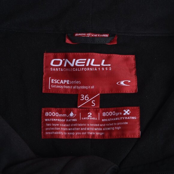 O'Neill Insulated Snow Pants Black Escape Sking Snowboard Belt Small - Picture 7 of 8